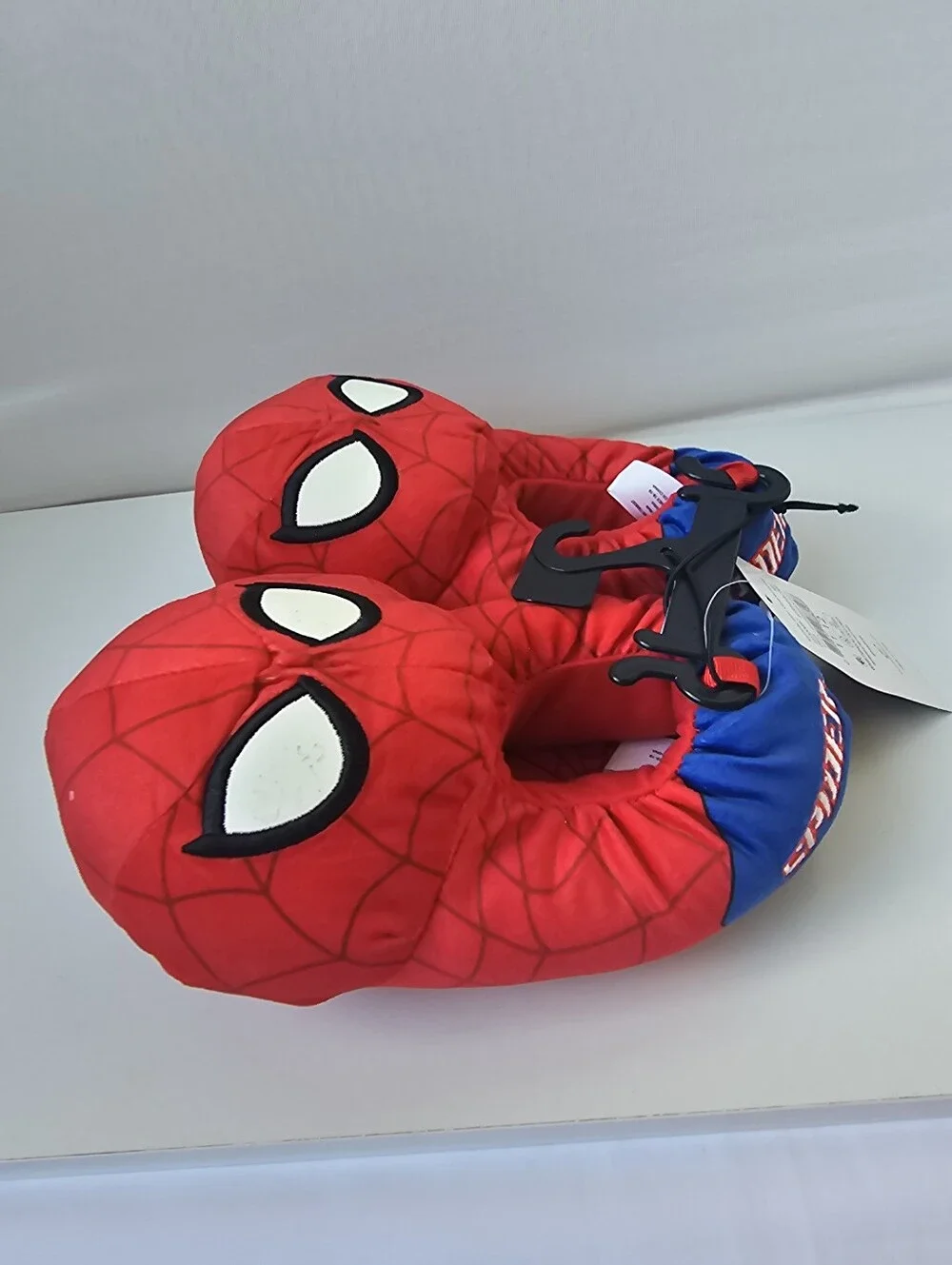 Marvel Spider-Man Plush Slippers Kids Toddler Sizes 9-10 11-12 NWT Choose Size